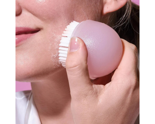 EcoTools vegan facial cleansing brush designed for effective and gentle cleansing.