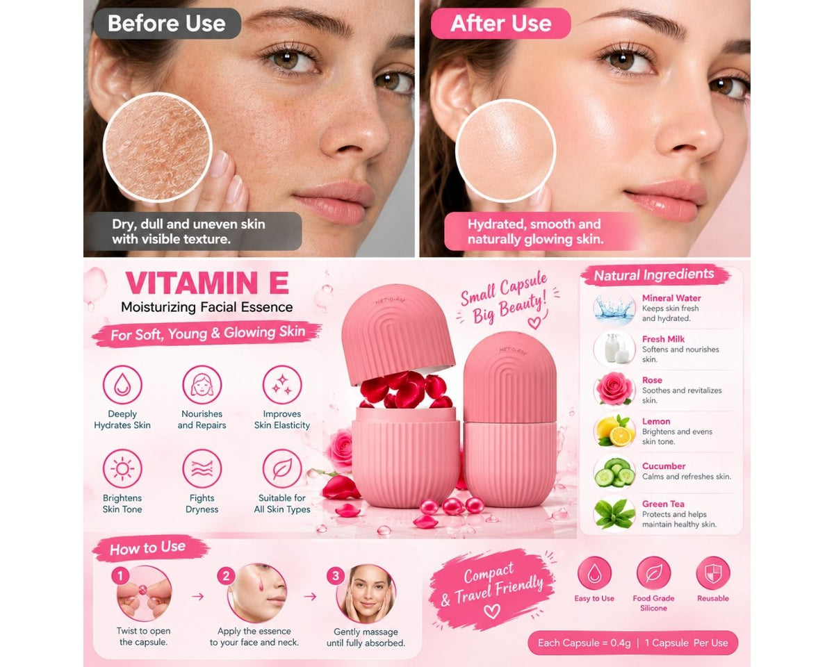 Face massage ice roller tool