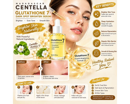 Glutathione serum for dark spot care