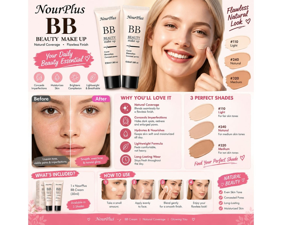 HEYXI face makeup BB cream concealer