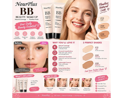 HEYXI face makeup BB cream concealer