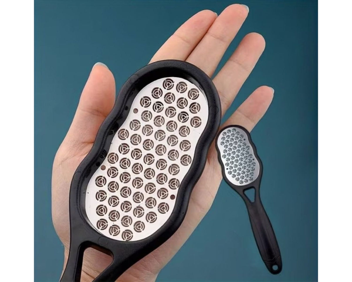 Home pedicure stainless steel foot file