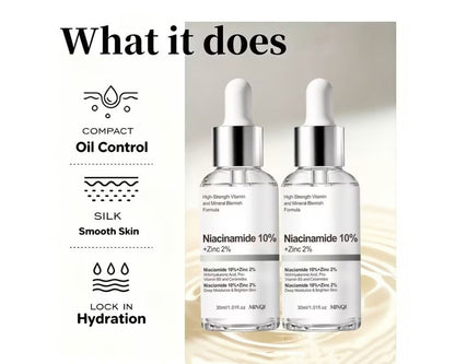 Niacinamide serum with Hyaluronic Acid
