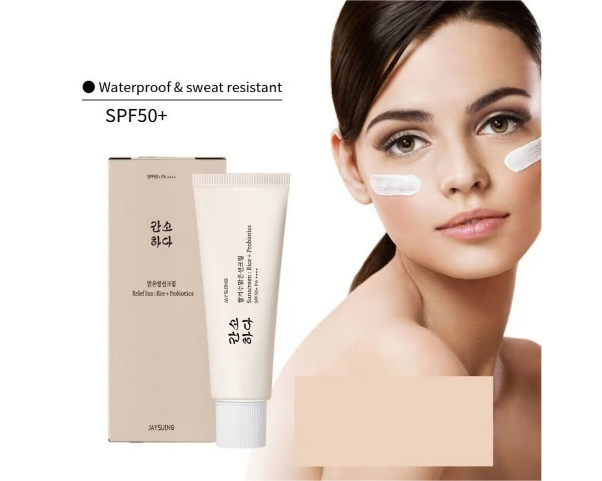 JAYSUING rice probiotic SPF 50+ protective cream