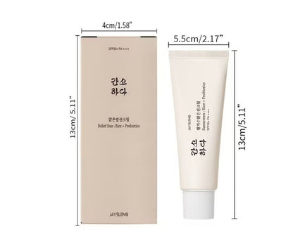 JAYSUING SPF 50+ lightweight facial sunscreen cream