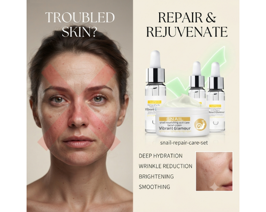 Multi-Action Facial Masks for hydrating, firming, and brightening skin care.
