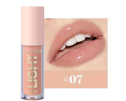 Natural glossy lip glaze