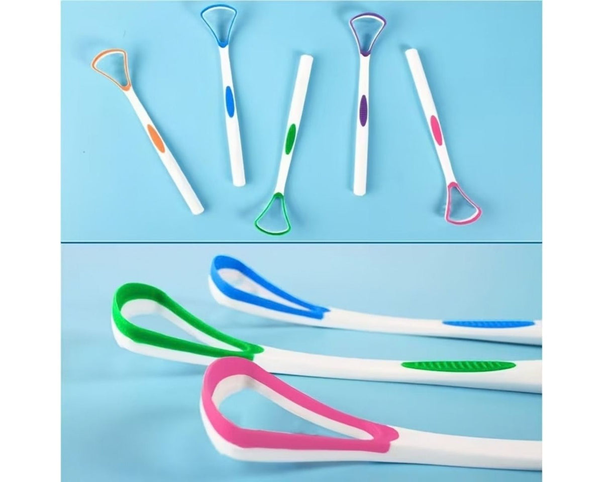 Tongue cleaner for daily oral hygiene