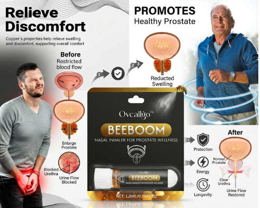 Oveallgo BEEBOOM nasal inhaler with bee venom extract for everyday wellness support.