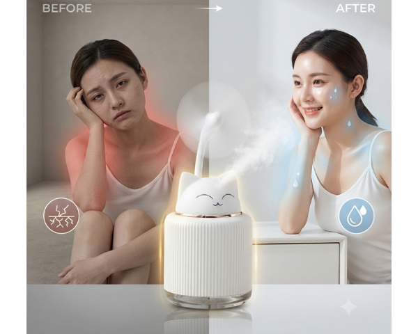 Cute pet air humidifier