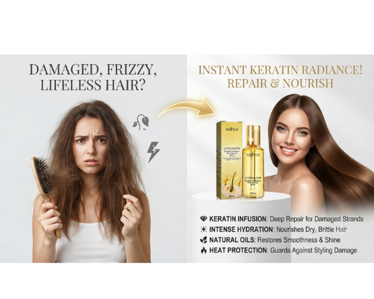 Protein hair oil