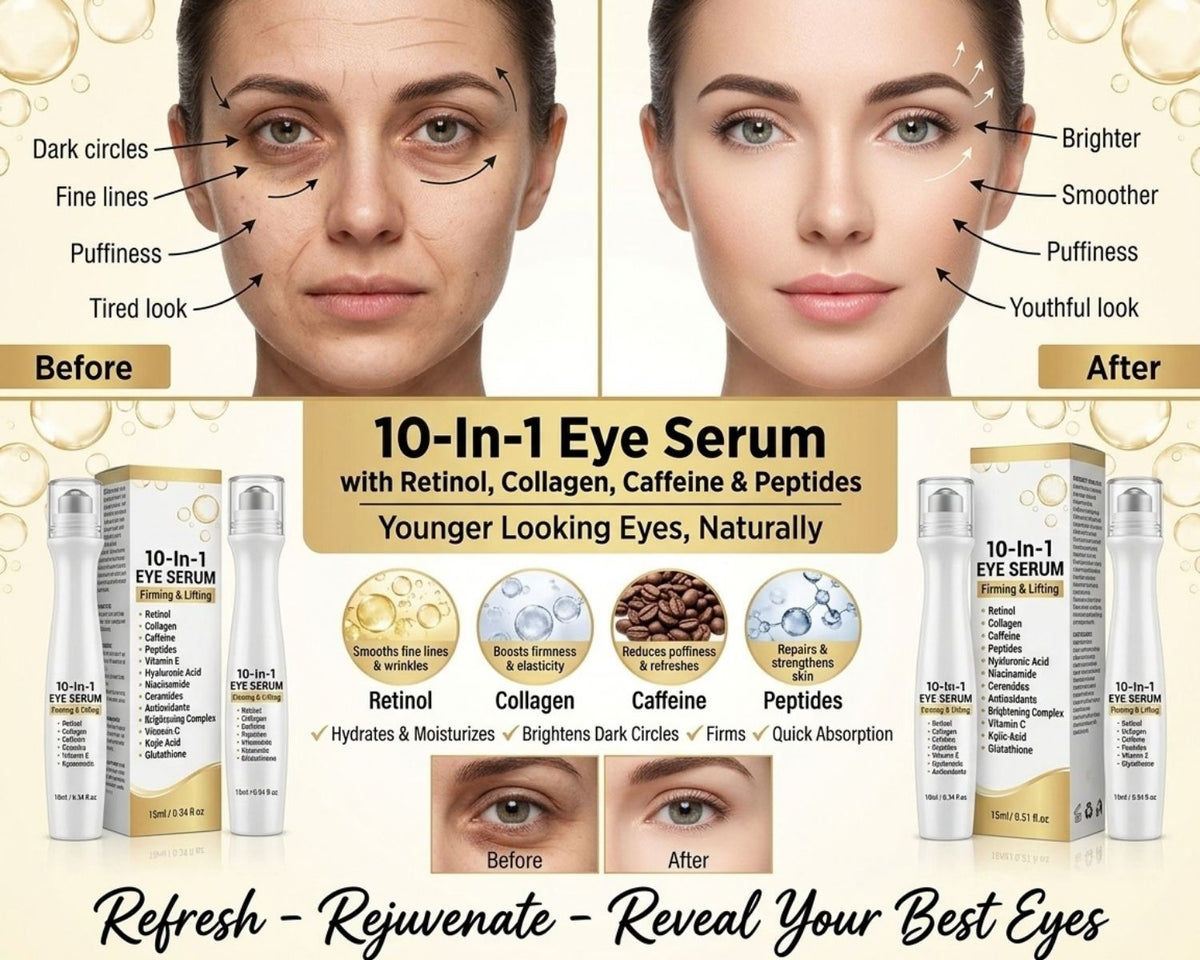 Retinol eye cream for fine-line care