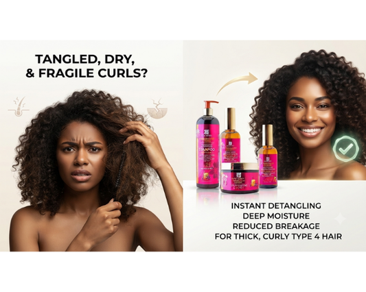 Roseberry Pomegranate & Honey Shampoo 500ml for nourished and hydrated hair.