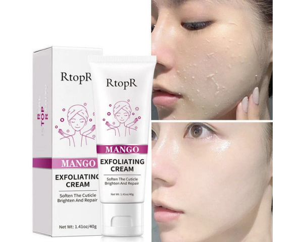 Skin exfoliating gel