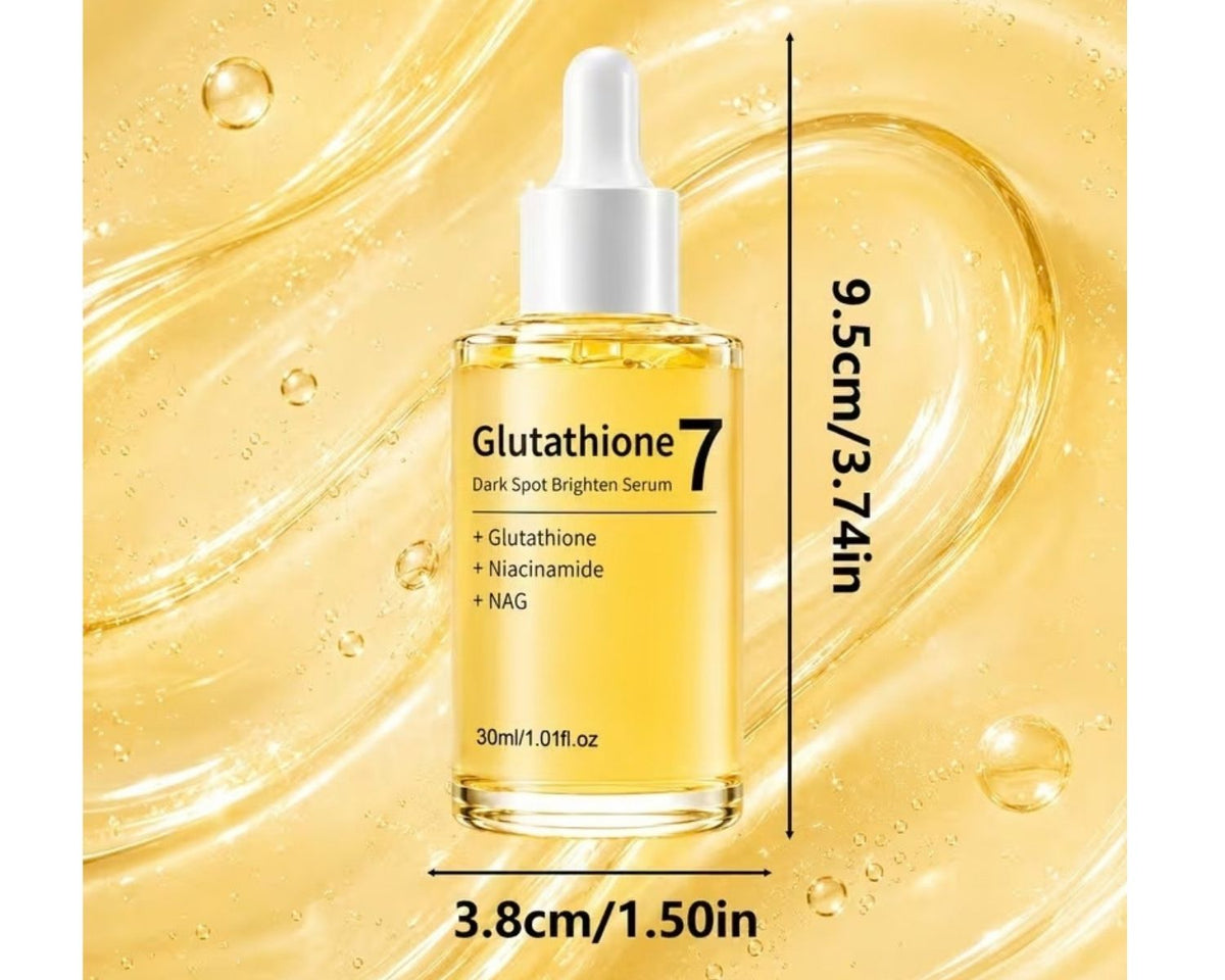 Facial serum for uneven-looking skin tone
